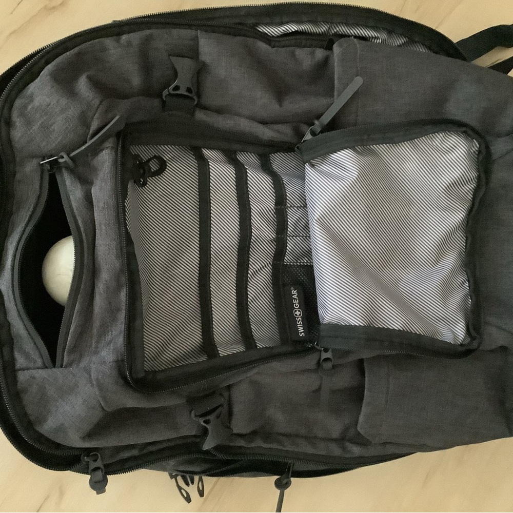 SwissGear Charcoal Combo Backpack - Picture 8 of 8
